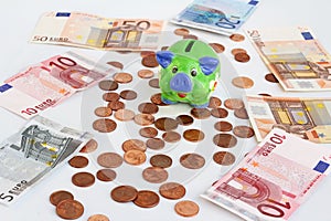 Is the piggy bank a safe investment with minus interest on the bank?