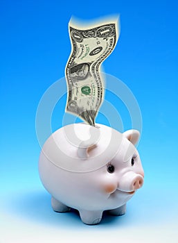 PIGGY BANK SAVING FOR RETIREMENT FUND, WEALTH, FINANCIAL PLANNING MANAGEMENT METAPHOR