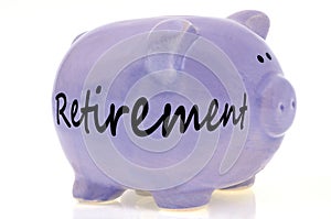 Piggy bank savings for retirement