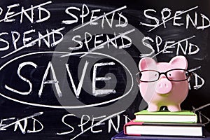 Piggy Bank spending saving money plan