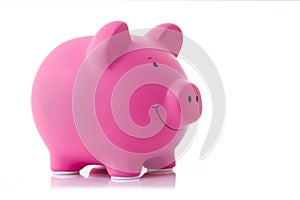 Piggy Bank on a white Background