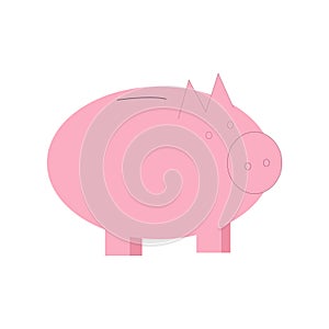 Piggy money box for finance education concept