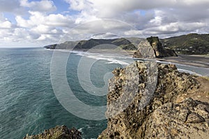 Piha Beach Overview