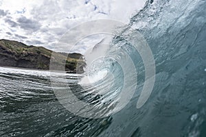 Piha Beach Perfect Big Wave photo