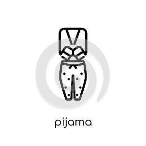 Pijama icon from Clothes collection. photo