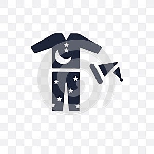 Pijama transparent icon. Pijama symbol design from Clothes collection. photo