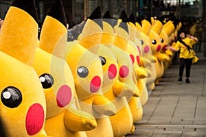 Pikachu Parade, Yokohama, Japan