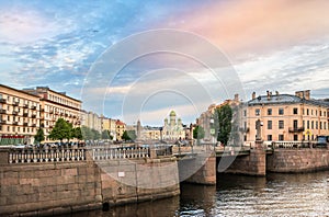 Pikalov Bridge and Isidor Church