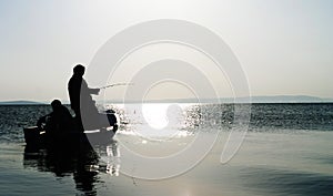 Pike fishing photo