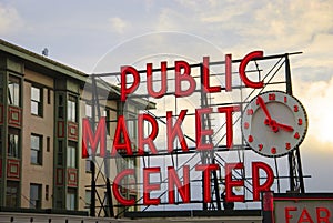 Pike Place Farmers Market Day
