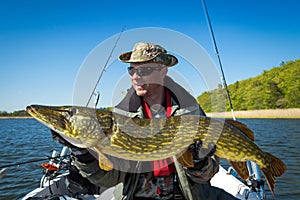 Pike sea fishing in Sweden