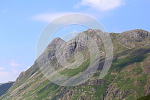 Pike of Stickle and the Langdale Pikes