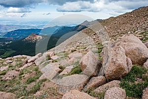 Pikes peak colorado rocky mountains