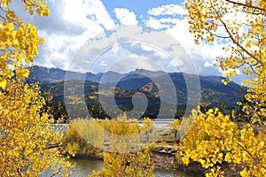 Pikes Peak and Crystal Resevoir photo