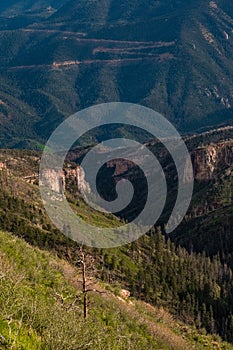 Pikes peak mountain range colorado springs