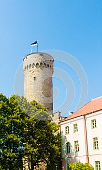 Pikk Hermann, Riigikogu the national assembly, Toompea, Tallinn, Estonia