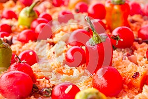 Pilaf with tomato