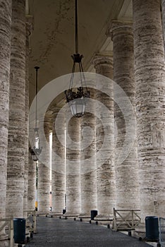 Pilars at vatican