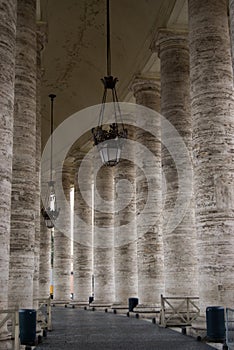 Pilars at vatican photo