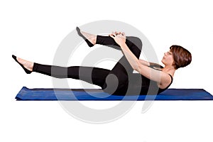 Pilates - Singlr Leg Stretch