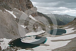 Pilato lake (lago di Pilato) on Vettore mountain photo