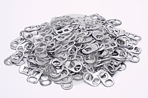 Pile of Aluminum Pop Tops