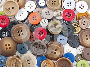 Pile of buttons