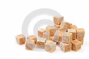 Pile of cane sugar photo