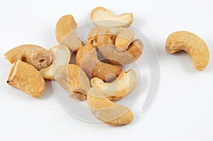 Pile of cashews photo