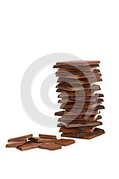 Pile of chocolates