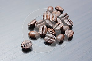 pile of coffee beans