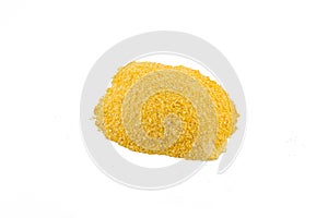 Pile of Corn Cuscus. Brazilian Corn Flour