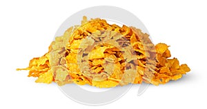 Pile of corn flakes