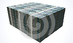 Pile Dirham Bank Notes