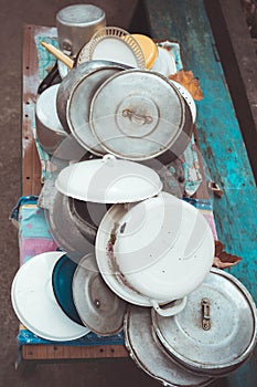 Pile of dishes 2