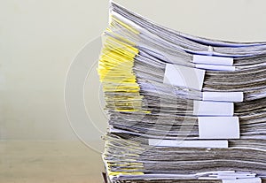 Pile of document waiting to be managed
