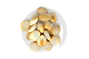 Pile of filipino phillipino plain crunchy traditional paborita crackers