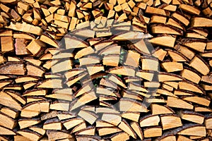 Pile of firewood