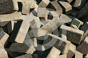 Pile of Flemish bricks