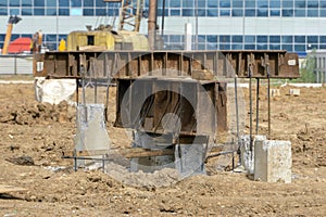 Pile foundation foundation test construction