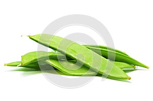 Pile of fresh snap peas