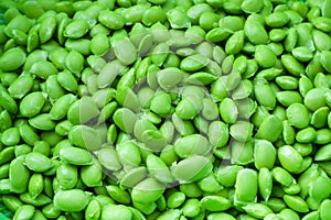 Pile of Fresh Soybeans Background