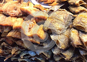 Pile of Fried Fish