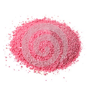 Pile of Fruit Juice Powder Concentrate on White photo