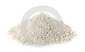 Pile of gluten free oat flour