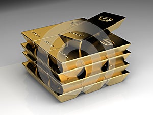 Pile of goldbars