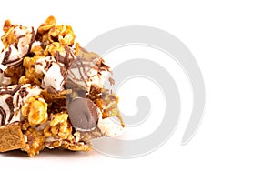 Pile of Gourmet Smore Flavored Popcorn