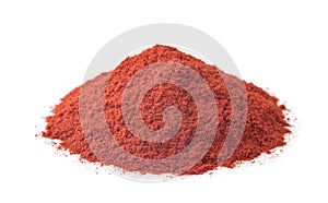 Pile of ground paprika