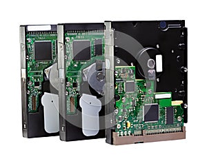 Stack Of Hard Drives