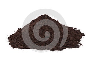 Pile heap soil humus photo